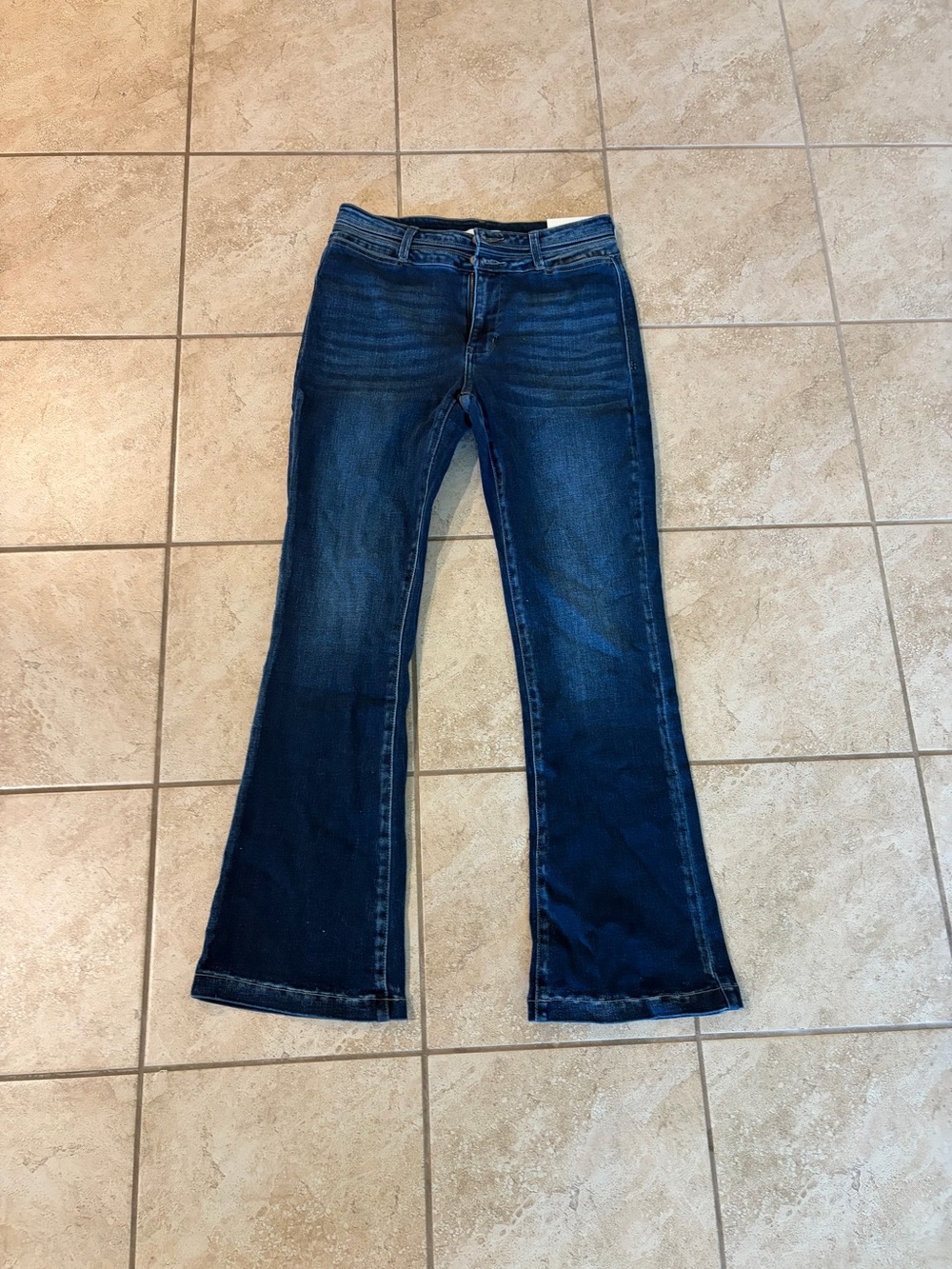 KanCan Dark Blue Flare Jeans